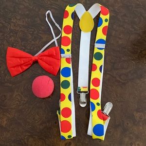 Kids clown 🤡 accessories costume